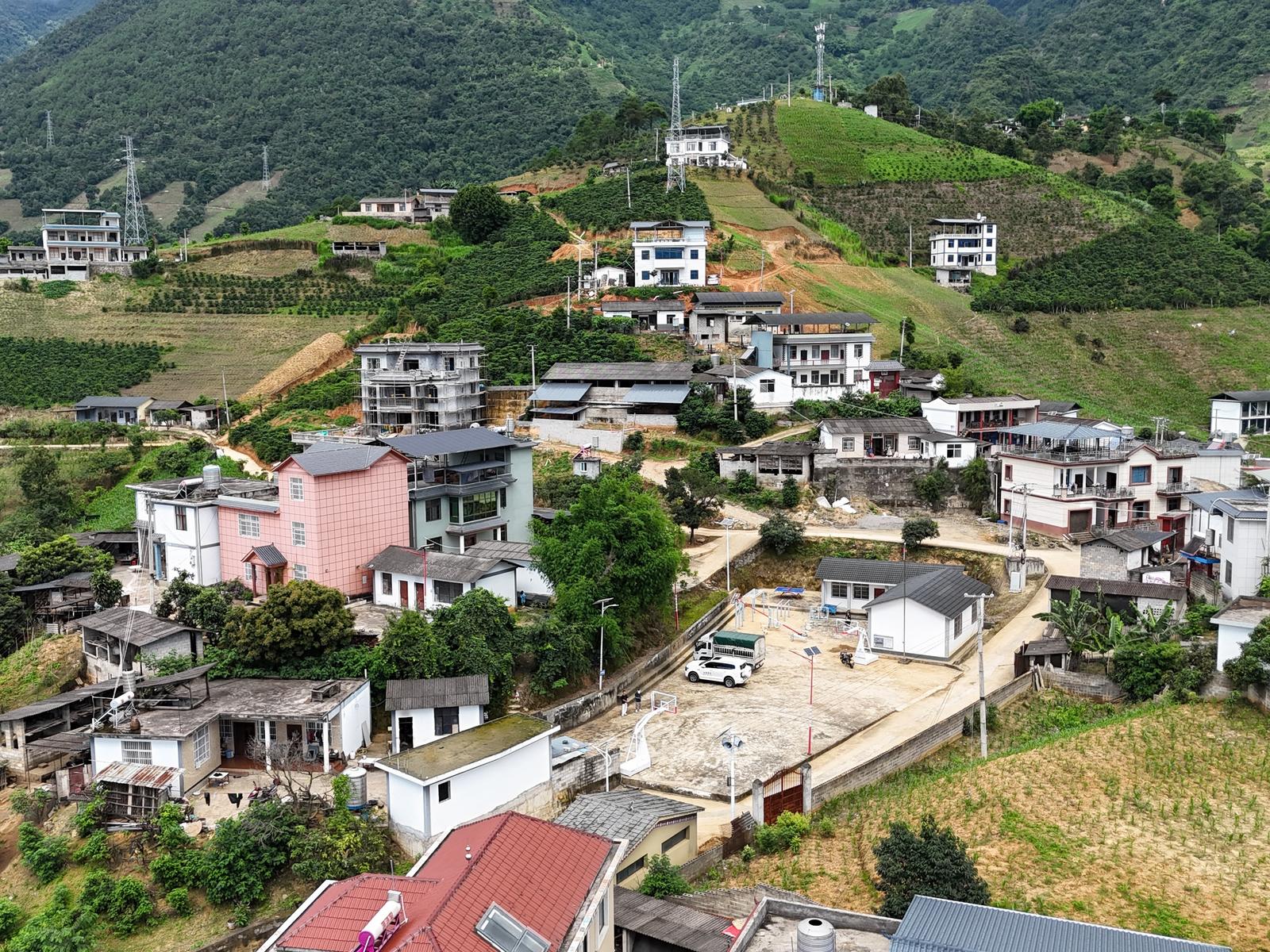 绿英堂村景一角